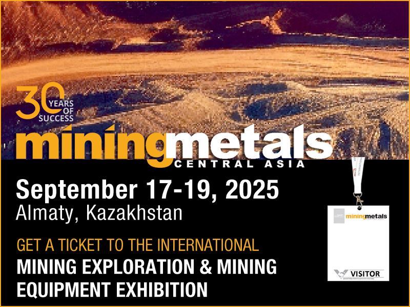 Mining & Metals Central Asia ve Kazcomak 2025: standların %75’i şimdiden rezerve edildi!