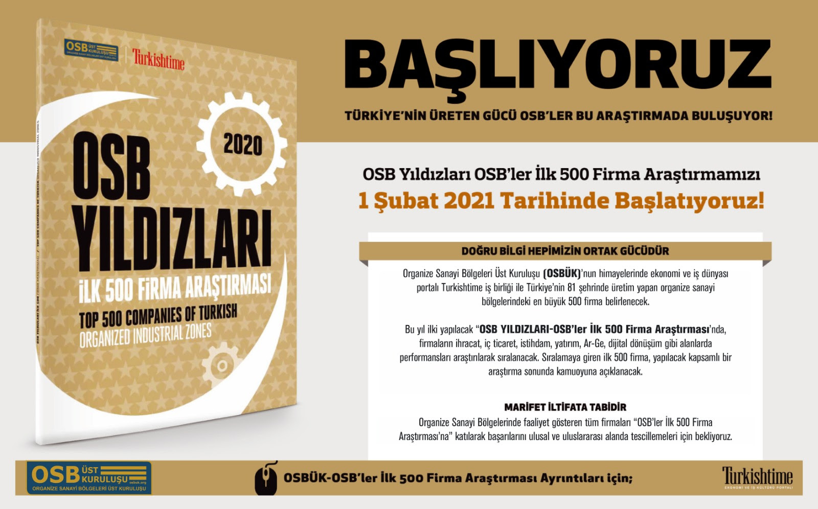 OSB’lerin “Yıldızları” seçilecek