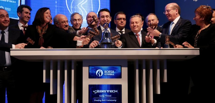 Borsa İstanbul'da Kapanış Gongu BISTECH İçin Çaldı