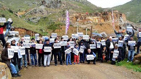 Gümüşlük’te Taş Ocağı Tepkisi