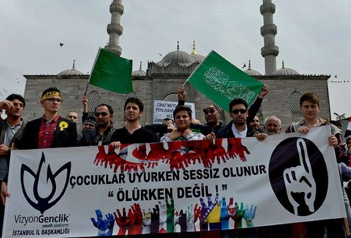 Mısır'daki İdam Kararları Eminönü'nde Protesto Edildi