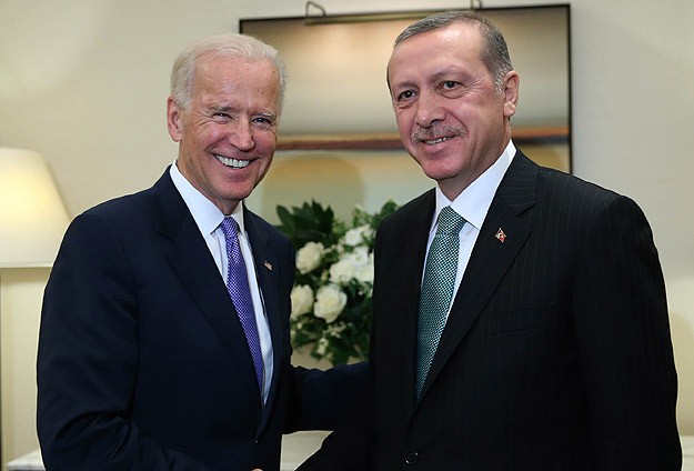 Cumhurbaşkanı Erdoğan Biden İle Görüştü