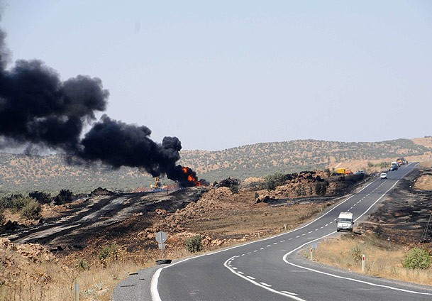 Erzincan NATO Petrol Boru Hattı'nda Patlama