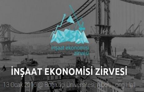 Boğaziçi Üniversitesi Ve GYODER “İnşaat Ekonomisi Zirvesi”