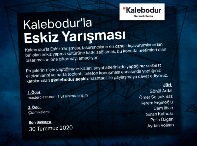 “Kalebodur’la Eskiz Yarışması”