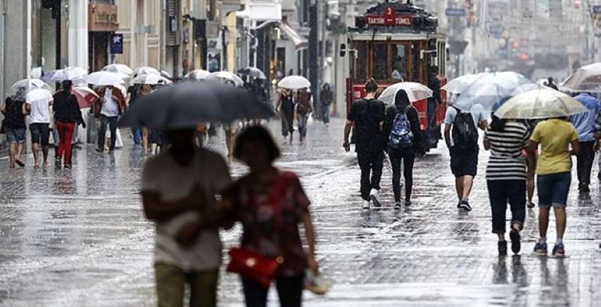 İstanbul İçin Şiddetli Yağış Uyarısı