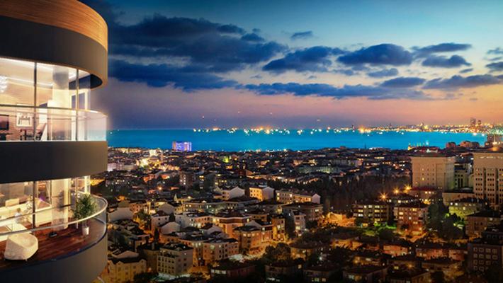 Panoramik İstanbul Manzarası The Mandarins Acıbadem’de