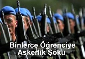 Üniversite Öğrencilerine Askerlik Şoku!