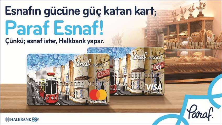 Halkbank'tan Esnafa Özel Paraf Ayrıcalığı