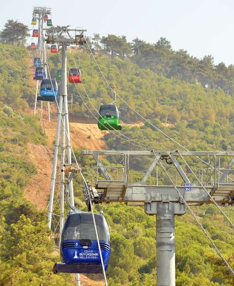 İzmir’de Teleferik Coşkusu