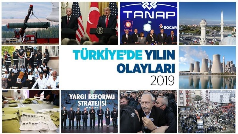 Türkiye'de 2019 Böyle Geçti