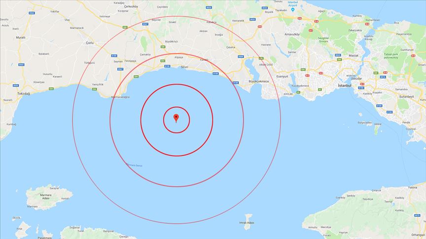 İstanbul'da Deprem!