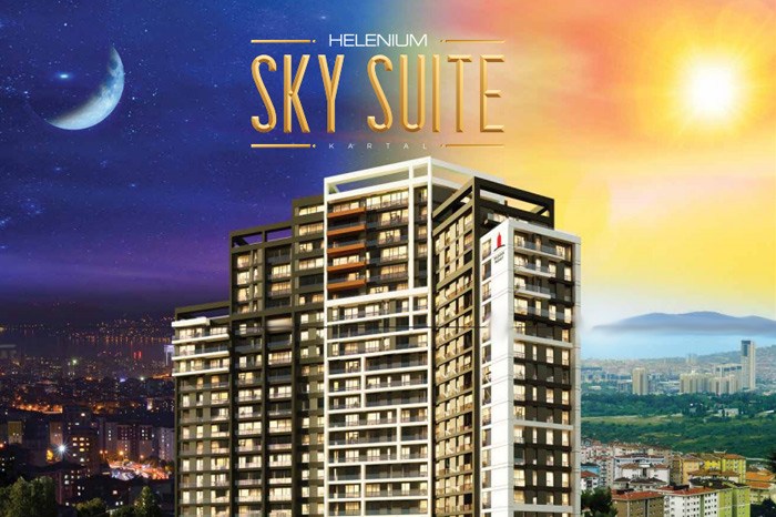 Helenium Sky Suites’te 5 Bin TL Peşinatla Daire