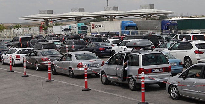 Gurbetçi En Çok "Kapıkule'yi" Tercih Ediyor