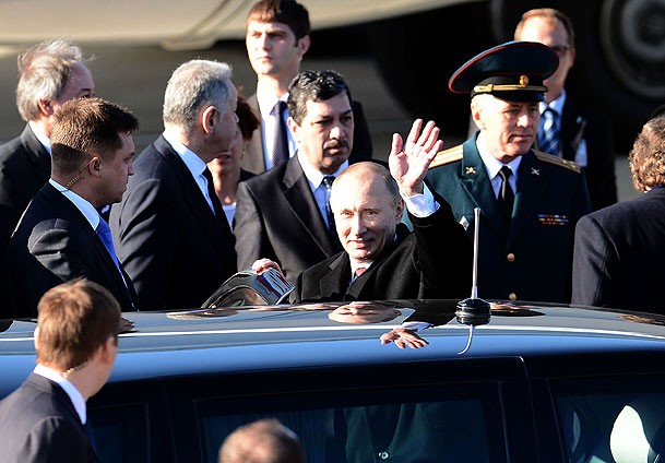 Putin İstanbul'da