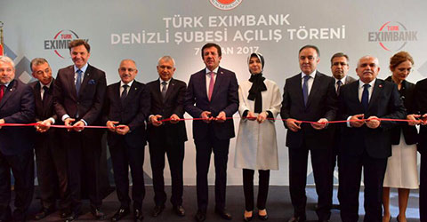 Türk Eximbank Denizli Şubesinin Açılışı