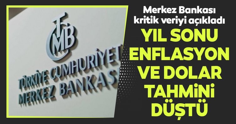 Merkez Bankası'nın Enflasyon Ve Dolar Beklentisi Düştü!