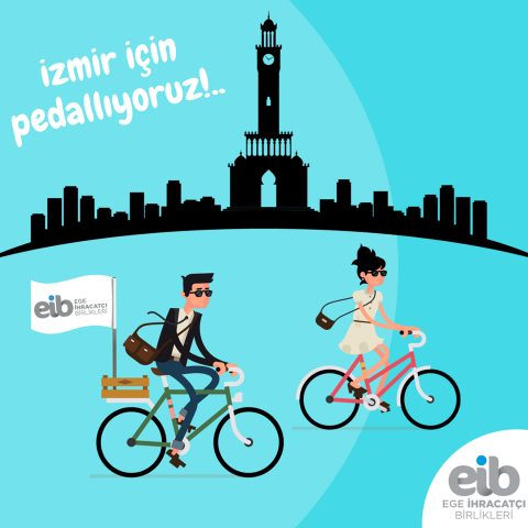 İzmir’i Avrupa Şampiyonu Yapmak İçin EİB Bisiklet Takımı Pedal Çeviriyor